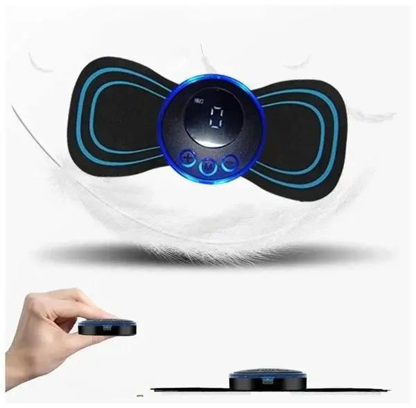 Імпульсний масажер міостимулятор EMS масажер міостимулятор метелик - Зображення 2