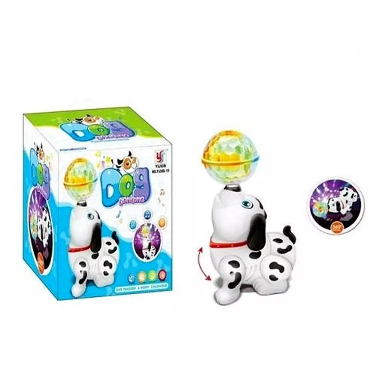 Інтерактивна іграшка "Танцюючий песик" YJ388-19 - Зображення 3