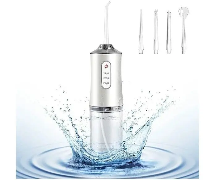 Іригатор портативний Oral Irrigator 3 режими роботи, 2 насадки - Зображення 5