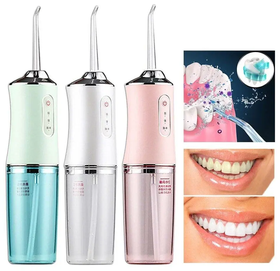 Іригатор портативний Oral Irrigator 3 режими роботи, 2 насадки - Зображення 7