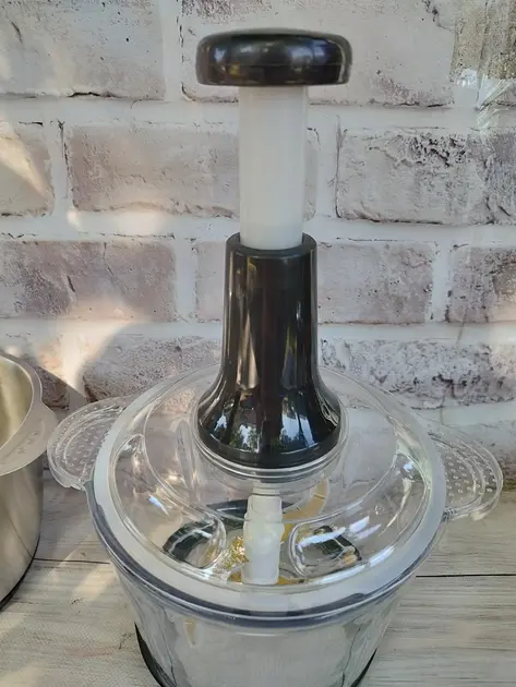 Подрібнювач кухонний Zepline ZP-00219 комплект із 2 чашами скло та металева 3.2 л чоппер 3000 Вт - Зображення 5