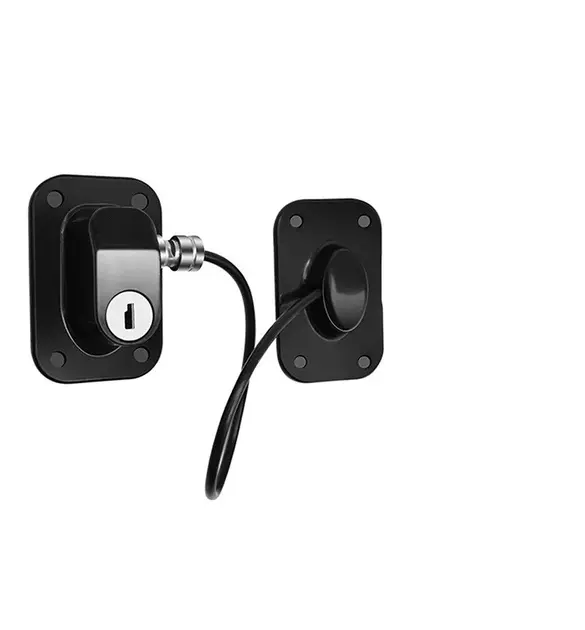 Замок безпеки для дітей та вікон Чорний - Зображення 2