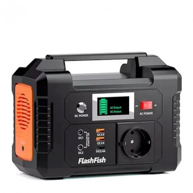 Зарядна електростанція акумуляторна портативна Flashfish E200 200W 40800 mAh Portable Power Station (WX300)