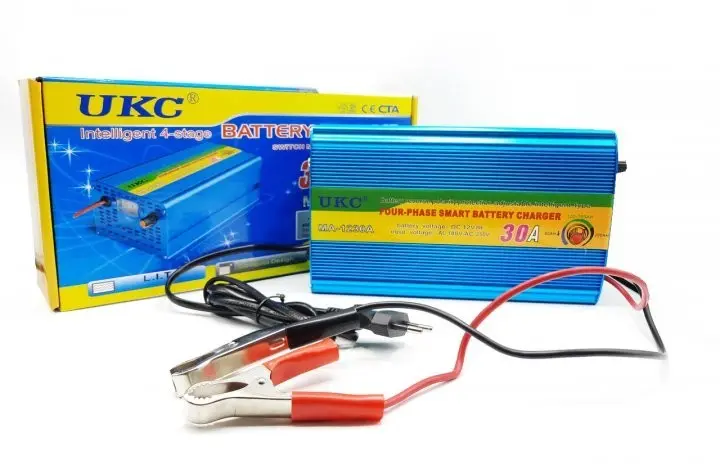 Зарядний пристрій автомобільний для акумулятора Battery Charger UKC MA-1230A 30A - Зображення 5