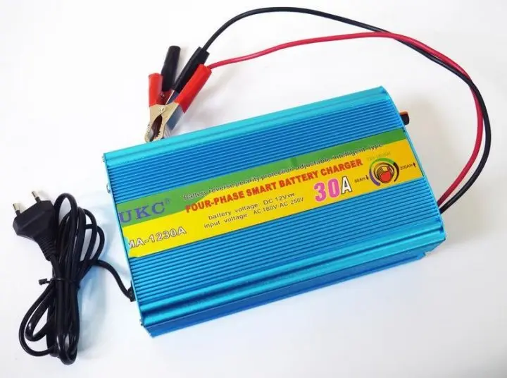 Зарядний пристрій автомобільний для акумулятора Battery Charger UKC MA-1230A 30A - Зображення 2
