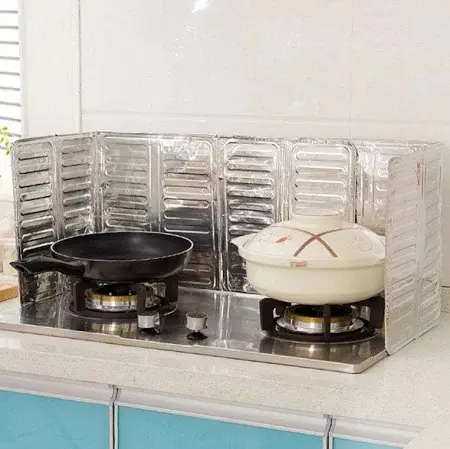 Захисний екран від бризок жиру 84*32,5см для плити на кухню - Зображення 5