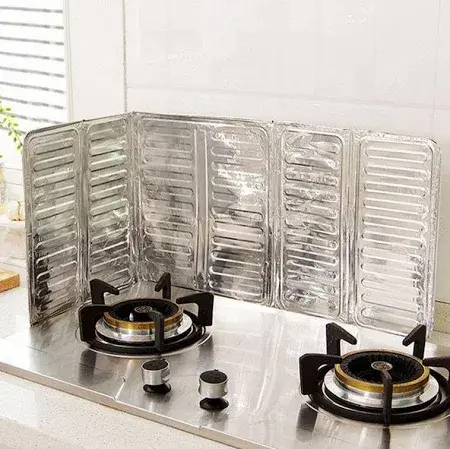 Захисний екран від бризок жиру 84*32,5см для плити на кухню - Зображення 4