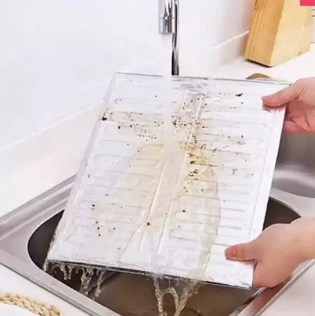 Захисний екран від бризок жиру 84*32,5см для плити на кухню - Зображення 2