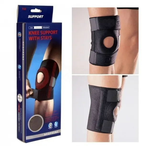 Захисний наколінник, фіксатор коліна Knee Support With Stays | стабілізатор колінної чашки - VEN-86 - Зображення 2