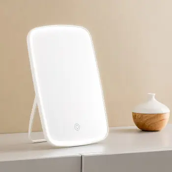 Дзеркало для макіяжу з підсвічуванням Xiaomi Jordan Judy Tri-color LED Makeup Mirror NV505 - Зображення 4