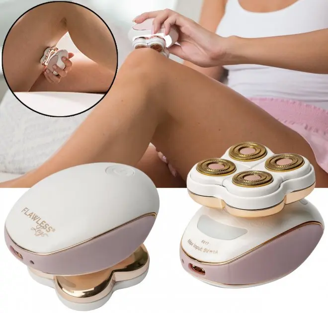 Жіноча портативна бритва для ніг Flawless legs - Зображення 5