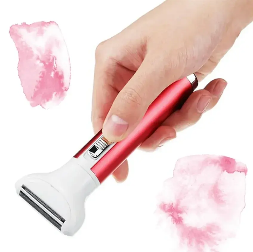 Жіночий набір для видалення волосся Life 5 в 1 Portable Mini Shaver XD-3011 (тример, епілятор, бритва) - Зображення 3
