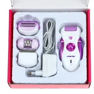 Жіночий епілятор Nikai з насадкою для гоління NK-7680 B