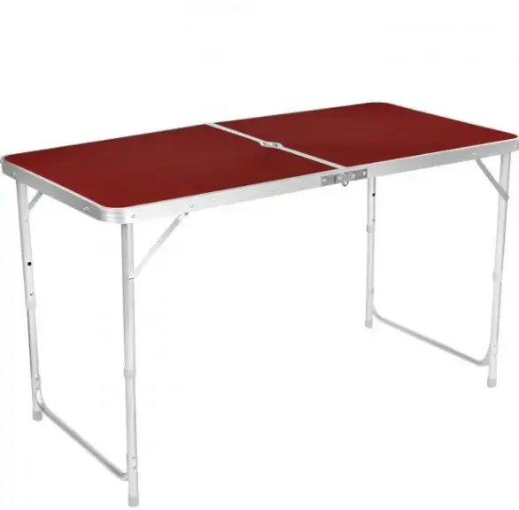 Стіл туристичний складаний для пікніка для риболовлі+ 4 стільці 120*60*70 Коричневий Folding Table - Зображення 7