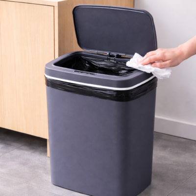 Відро для сміття зі смарт-датчиком Smart trash can 6л Синій