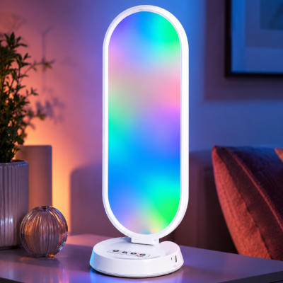 Настільна RGB  LED-лампа MJ52 з регулюванням яскравості та температури світла 38 Вт + пульт
