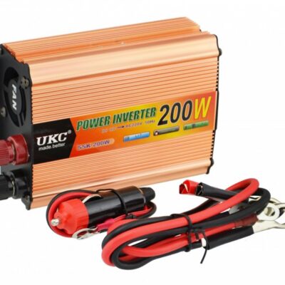 Перетворювач напруги (інвертор) 12-220V 200W
