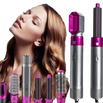 Стайлер 5в1 Hot Air Styler для різних типів волосся з функціями надання об'єму, випрямлення, укладання