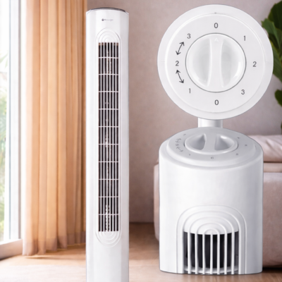 Вентилятор колонний підлоговий DOMOTEC MS-1627 45Вт Білий